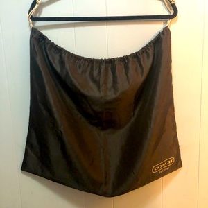Large Coach dust bag